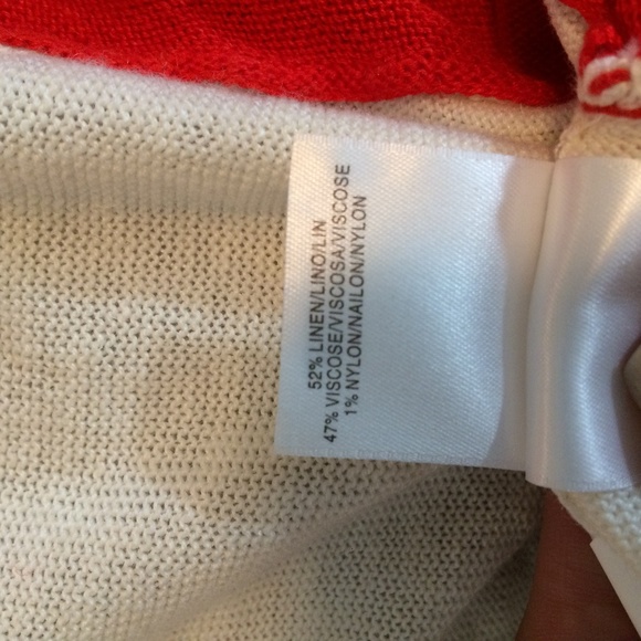 NEW Anne Klein Sleeveless Linen Blend Sweater M - Picture 7 of 7